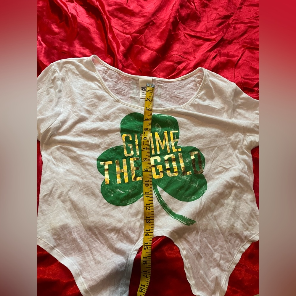 Pink Victoria secret st Patrick day shirt